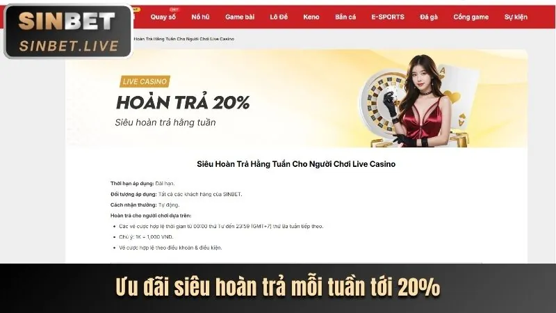 Thưởng chào mừng cho người chơi xổ số mới